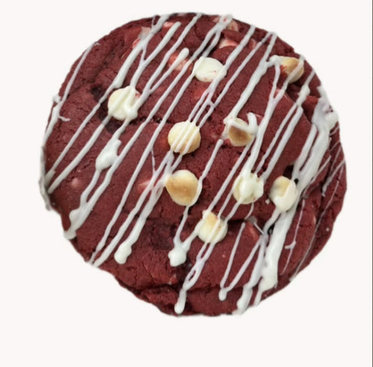 Red velvet cheesecake cookie